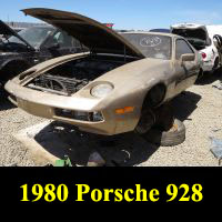 Junkyard 1980 Porsche 928