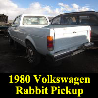 Junkyard 1980 Volkswagen Caddy