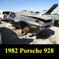 Junkyard 1982 Porsche 928