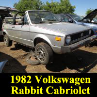 Junkyard 1982 Volkswagen Rabbit