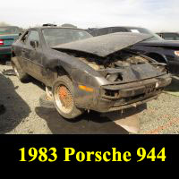 Junkyard 1983 Porsche 944