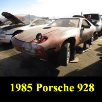 Junkyard 1985 Porsche 928