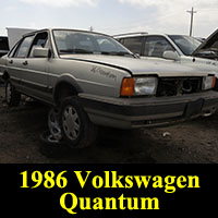 Junkyard 1986 Volkswagen Quantum