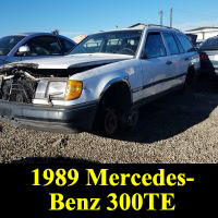 Junkyard 1989 Mercedes-Benz 300 TE