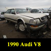 Junkyard 1990 Audi V8