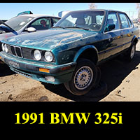 Junkyard 1991 BMW 325i E30