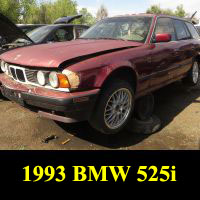 Junkyard 1993 BMW 525i Touring