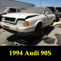 Junkyard 1994 Audi 90 S