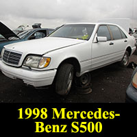 Junkyard 1998 Mercedes-Benz S500