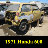 Junkyard 1971 Honda 600