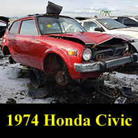 Junkyard 1974 Honda Civic