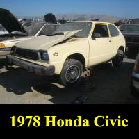 Junkyard 1978 Honda Civic