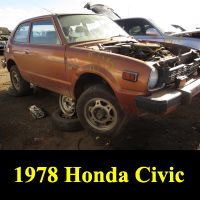 Junkyard 1978 Honda Civic