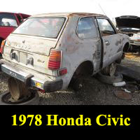 Junkyard 1978 Honda Civic