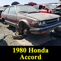 Junkyard 1980 Honda Accord
