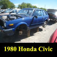 Junkyard 1980 Honda Civic