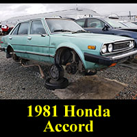 Junkyard 1981 Honda Accord Sedan