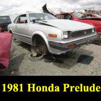 Junkyard 1981 Honda Prelude