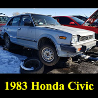 Junkyard 1983 Honda Civic