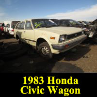 Junkyard 1983 Honda Civic Wagon