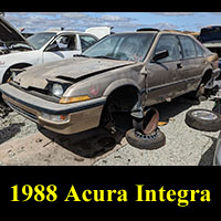 Junkyard 1988 Acura Integra