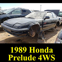 Junkyard 1989 Honda Prelude Si 4WS