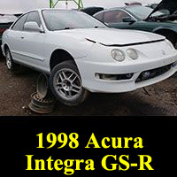 Junkyard 1998 Acura Integra GS-R