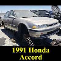 Junkyard 1991 Honda Accord