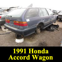 Junkyard 1991 Honda Accord Wagon