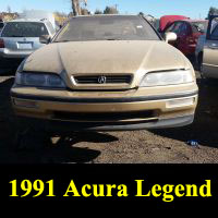 Junkyard 1991 Acura Legend Coupe