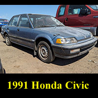 Junkyard 1991 Honda Civic