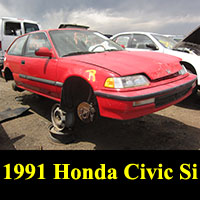 Junkyard 1991 Honda Civic Si