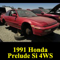 Junkyard 1991 Honda Prelude Si 4WS