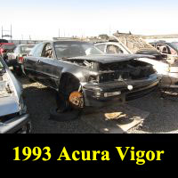 Junkyard 1993 Acura Vigor