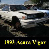 Junkyard 1993 Acura Vigor