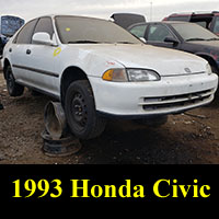 Junkyard 1993 Honda Civic