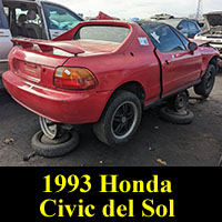 Junked 1993 Honda del Sol