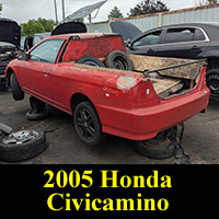 Junkyard 2005 Honda Civic pickup