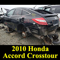 Junkyard 2010 Honda Accord Crosstour