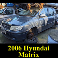 Junked 2006 Hyundai Matrix