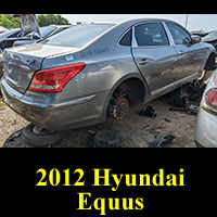 Junkyard 2012 Hyundai Equus