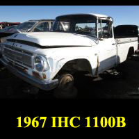 Junkyard 1967 IHC 1100B Pickup