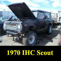 Junkyard 1970 IHC Scout