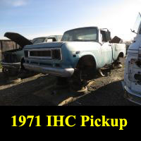 Junkyard 1971 IHC 1200D Pickup