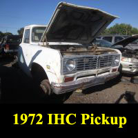 Junkyard 1972 IHC Pickup