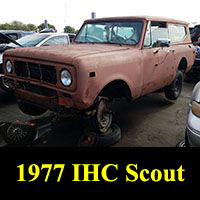 Junkyard 1977 IHC Scout II