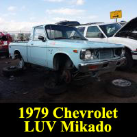 Junkyard 1979 Chevrolet LUV Mikado