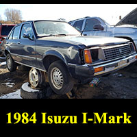 Junkyard 1984 Isuzu I-Mark