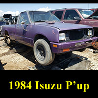 Junkyard 1984 Isuzu P'up