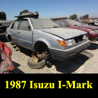 Junkyard 1987 Isuzu I-Mark